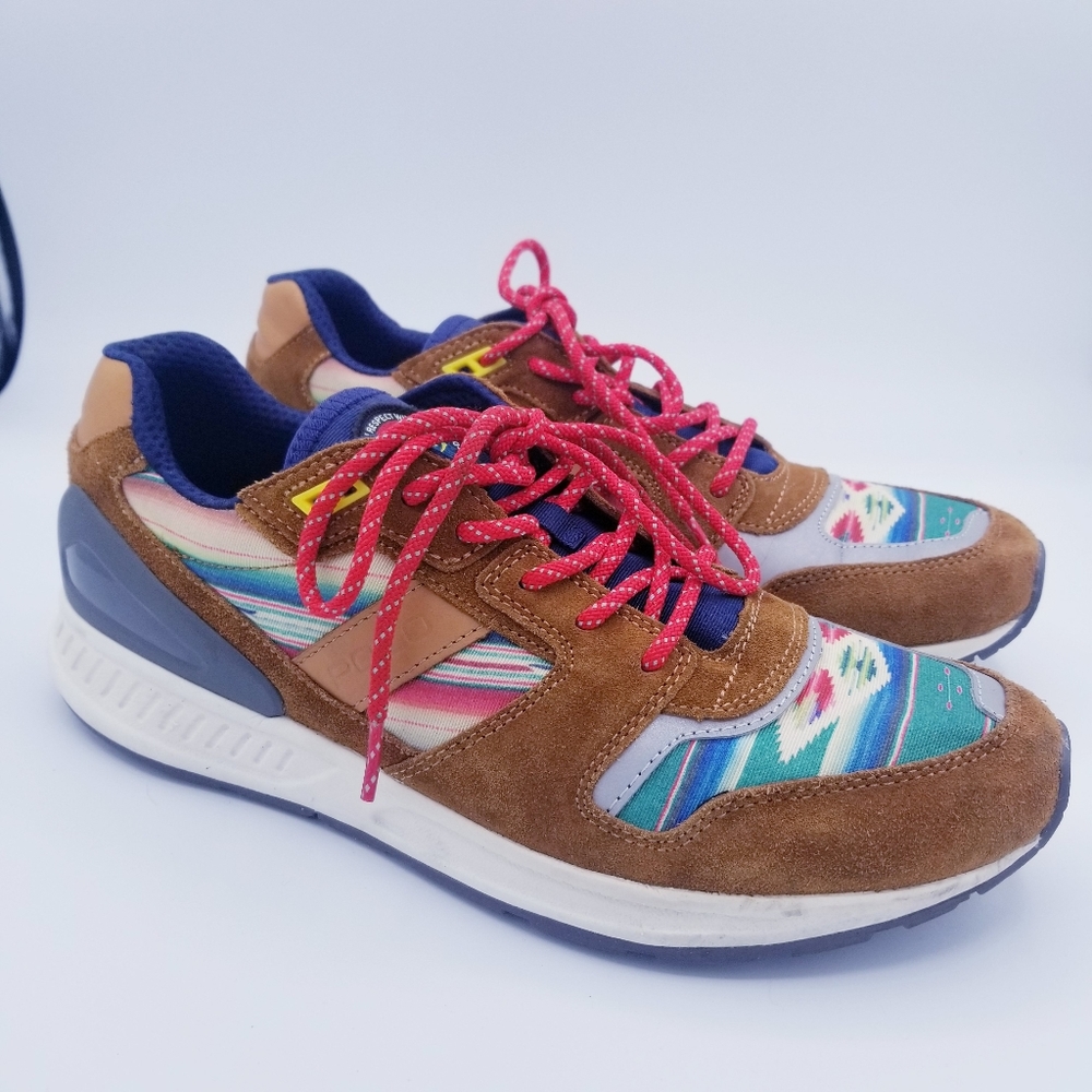 Polo Ralph Lauren Train100-SK-ATH Suede Leather Aztec Sneakers